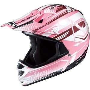  HJC Youth CL X5NY Matrix Full Face Helmet Small  Pink 