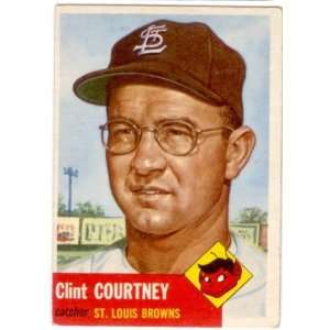   Topps Baseball #127 Clint Courtney Trading Card