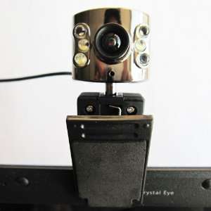  USB 30.0M 6 LED Webcam Camera Web Cam With Mic for Desktop 