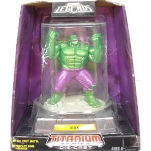  Titanium Series Marvel 3 3/4 Die Cast Hulk Toys & Games