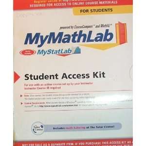 My Mathlab (includes My StatLab) Student Access Kit (Copyright, 2006)