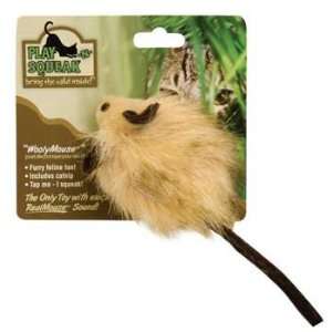  Ourpets Play   n squeak Wooly Fur Mouse Toy (Catalog 