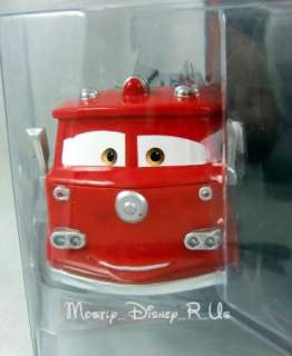 Disney Pixar CARS 2 Movie Deluxe Red Fire Engine Truck #3 Diecast 