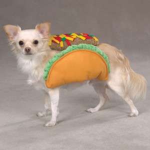 Dog TACO Halloween Costume Bell Mexican Mexico S, M, L  