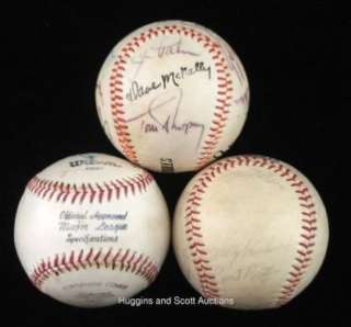 Vintage 1971 Orioles Team Signed 20 game Baseball Brooks Robinson Jim 