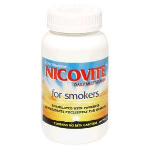  Nicovite Daily Multivitamin for Smokers, Tablets, 60 