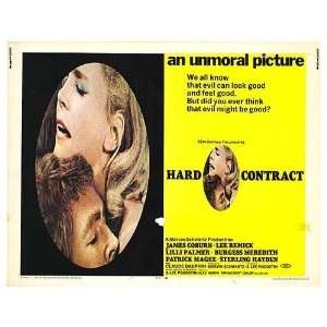  Hard Contract Original Movie Poster, 28 x 22 (1969 