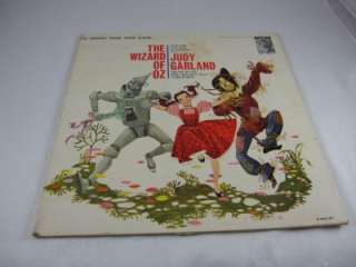 Wizard of Oz Soundtrack Record, Judy Garland, MGM Album  
