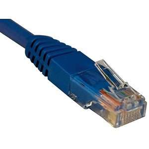  Lite Cat.5e UTP Patch Cable. 2FT CAT5E BLUE MOLDED RJ45 PATCH CABLE 