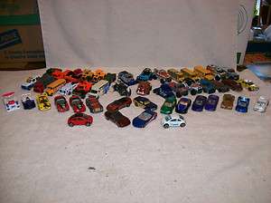 48 Various Matchbox Cars, Trucks, Vans, Racecars, Hummer, Construction 