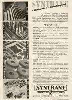 Synthane Bakelite Laminated Asbestos Rods Tube Sheet AD  