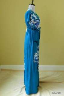  Cocktail Long Maxi Dress Floral Rose Casual Sexy Deep V Neck L50