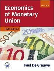 Economics of Monetary Union, (0199277001), Paul De Grauwe, Textbooks 