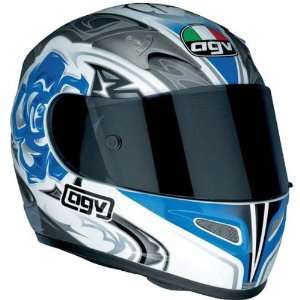  AGV TI Tech Helmet , Size Sm, Color Blue, Style Multi 