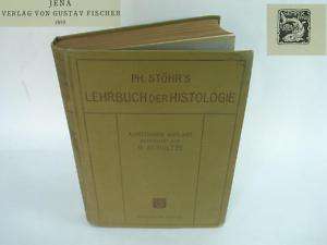 ANTIQUE 1919 GERMAN MEDICAL TEXTBOOK – HISTOLOGY  
