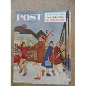 The Saturday Evening Post Magazine January 14,1961 (Cover Only) cover 