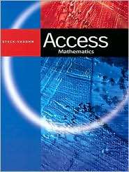 Access Math, (073988929X), Steck Vaughn Company, Textbooks   Barnes 
