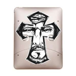  iPad 5 in 1 Case Metal Bronze Jesus Christ in Cross 