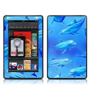  Swimming Dolphins Design Protective Decal Skin Sticker 