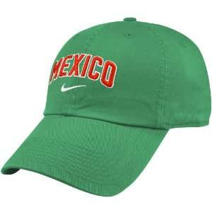 Nike Mexico Green National Soccer Team Campus Hat Sports 