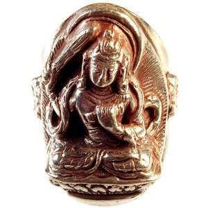  Bodhisattva Manjushri Ring   Sterling Silver Everything 