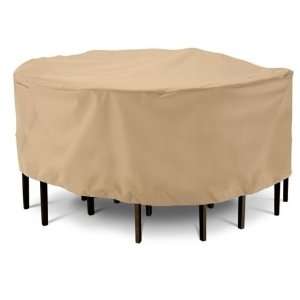  Terrazzo Round Patio Table & Chair Set Cover Patio, Lawn 