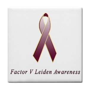  Factor V Leiden Awareness Ribbon Tile Trivet Everything 