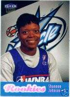 99 Ultra WNBA Shannon Johnson SOUTH CAROLINA GAMECOCKS  