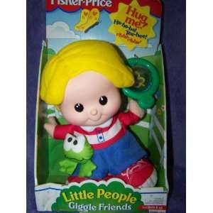   Price Little People Giggle Friends Eddie Doll 1999 Toys & Games