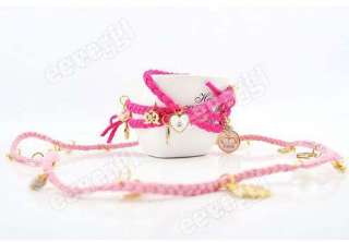 2012 Hot Fashion Multicolor Knit Shell Heart Rabbit Key Crystal Pearls 