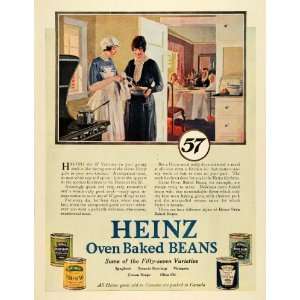  1920 Ad Heinz 57 Canned Food Oven Baked Kidney Pork Beans 