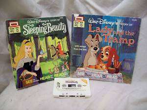 Walt Disney, Sleeping Beauty, Lady and the Tramp, Book  