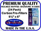 hapf60 replacement pre filter holmes bionaire 24 pk expedited shipping