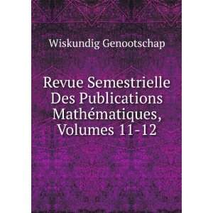  Revue Semestrielle Des Publications MathÃ©matiques 