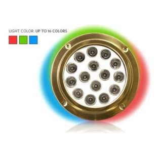 ABYSS Technology S1560   Underwater Light (Bronze Case, Multicolor LED 