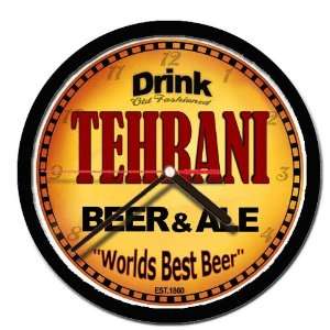  TEHRANI beer and ale cerveza wall clock 