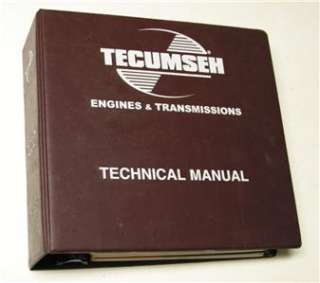 TECUMSEH DEALER Technical Service Manuals & Bulletins  