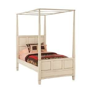  Abby Canopy Bed in White Z Generation Abby Teen Collection 