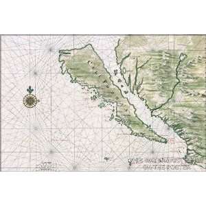  California Island Map, c1650, by Johannes Vingboons   24 