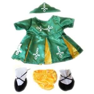  Irish Dress Teddy Bear Clothes Outfit Fit 14   18 Build 
