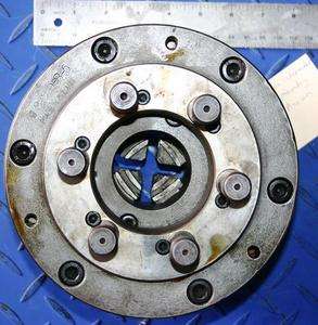 BISON UNIVERSAL 4 JAW CHUCK, D 5 CAMLOCK MOUNTING PLATE  