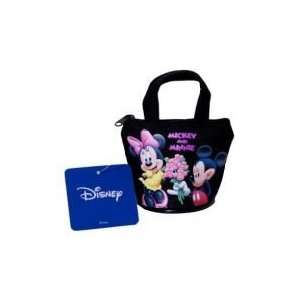  Disney Mickey & Minnie Mouse Black Coin Purse & Handle Toys & Games
