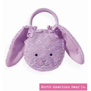  Goody Bag Bunny Face Purple by North American Bear Co 