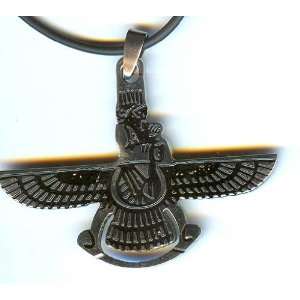  Persian Zoroastrian Pendant Faravahar # 1473 Everything 
