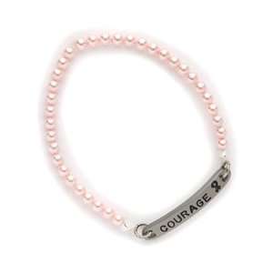  Fashion Alert Pink Pearl Courage Bracelet   I 11 Health 