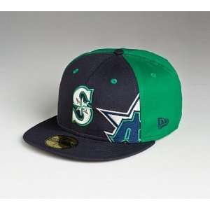   Mens Seattle Mariners Peek A Boo 59FIFTY Fitted Cap