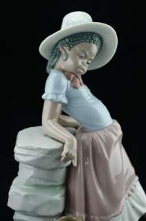 Lladro #5158 A Step in Time Black Music Set retired  