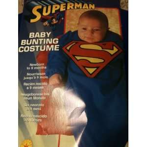  Superman Baby Bunting Costume 