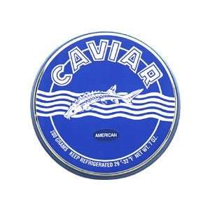 American Bowfin Black Caviar (Tin with Rubber Band) 7 oz.  