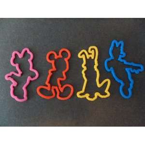  Disney Character Silly Bands (12 Pack) Toys & Games